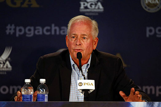 Ted Bishop has been sacked as president of the PGA of America