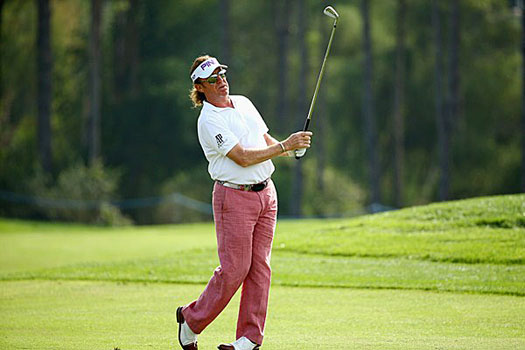 "To shoot nine-under on this course is a good start," Jimenez said