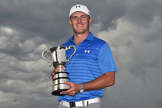 "It was just one of those rounds where I was in the zone and just focusing on each shot," Spieth said