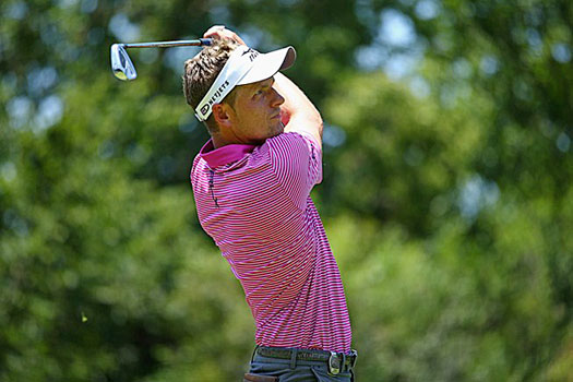 Luke Donald fires a nine-under-par second round 63