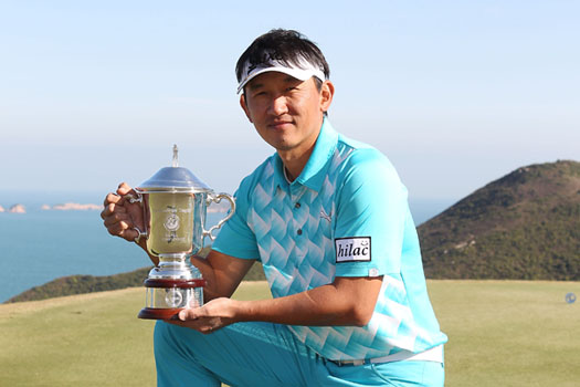 Unho Park claims his fourth consecutive Ageas HKPGA Championship title