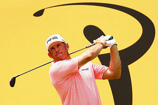 "It was great to birdie two of the last three," said Westwood