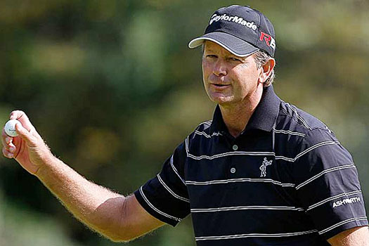 "I'm still in the lead, that's a good place to be," Goosen said