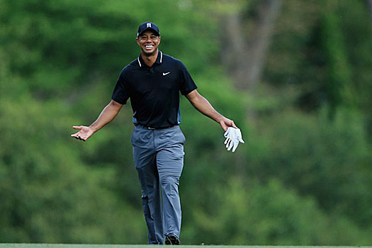 "Very, very proud of what I've done, to be able to dig it out the way I have," Woods said