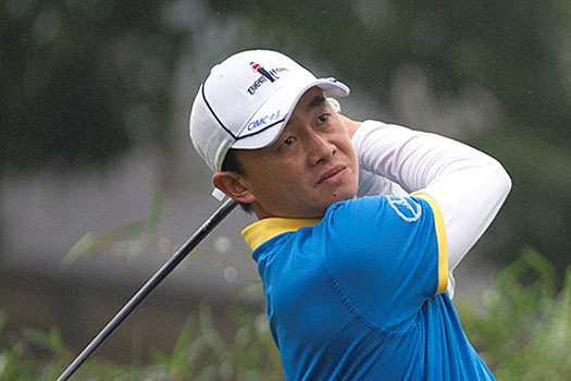 "I like the new driver. I also like the course and the greens," Huang said