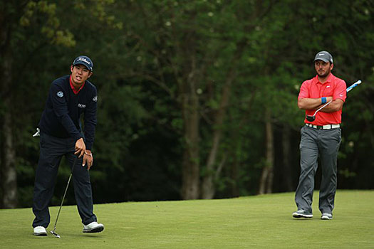 Byeong-hun An and Francesco Molinari