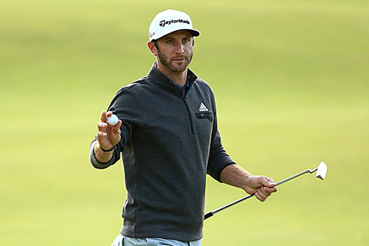 Dustin Johnson takes the outright lead at 10 under