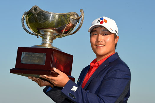 "It is an incredible feeling," Lee said of his victory