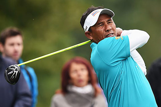 "I played solid all three rounds but today I putted much better," said Thongchai