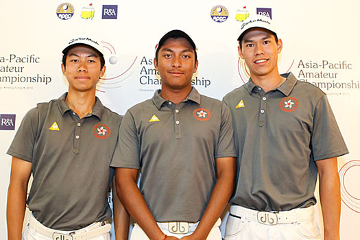 Michael Regan Wong, Leon D’Souza and Matthew Cheung