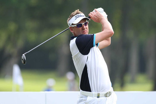 "Having won here in the past definitely helped. I like the golf course," said Poulter