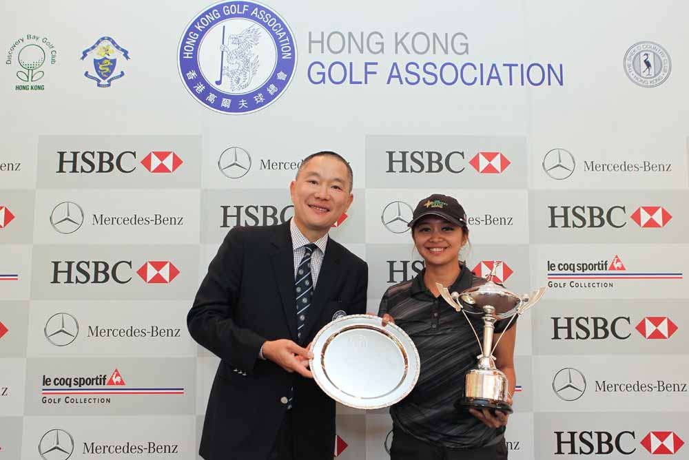 Princess Mary Superal of the Philippines fired a spectacular final-round 66 to win