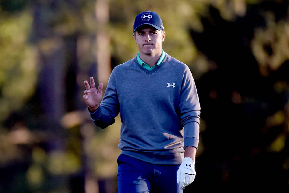 "I played better than I scored," Spieth said