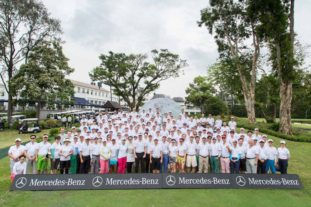 A total of 124 amateur golfers attended the event at Fanling