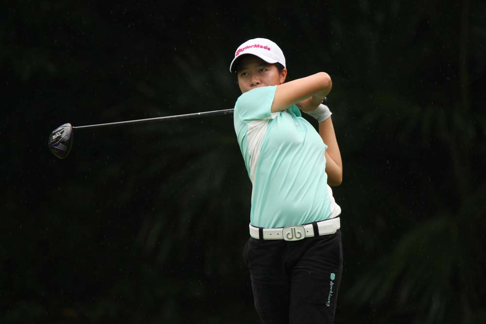 Mimi Ho cards a 75 in the second round