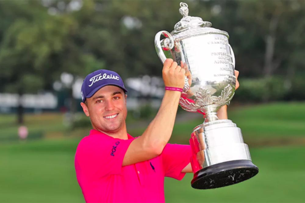 Justin Thomas wins by two shots